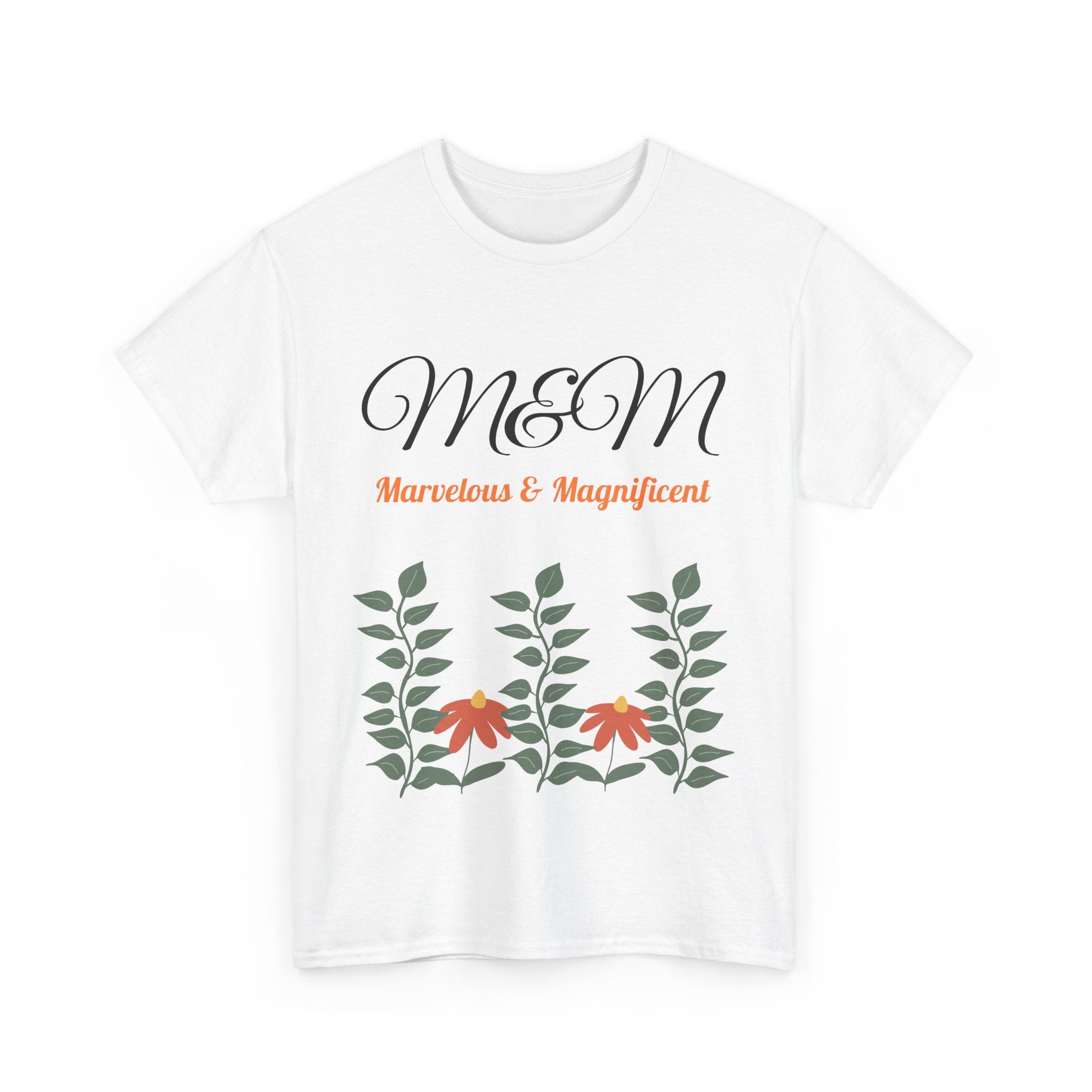 Flower Plant M&M Marvelous and Magnificent Female Tee - Heavy Cotton T-Shirt