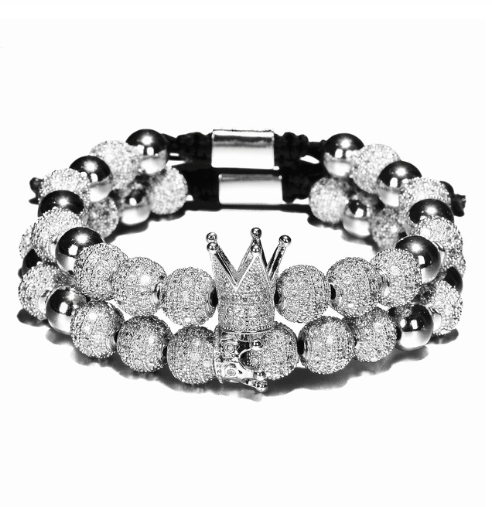 Luxurious bracelets with charms for men bracelet handmade jewelry woman&
