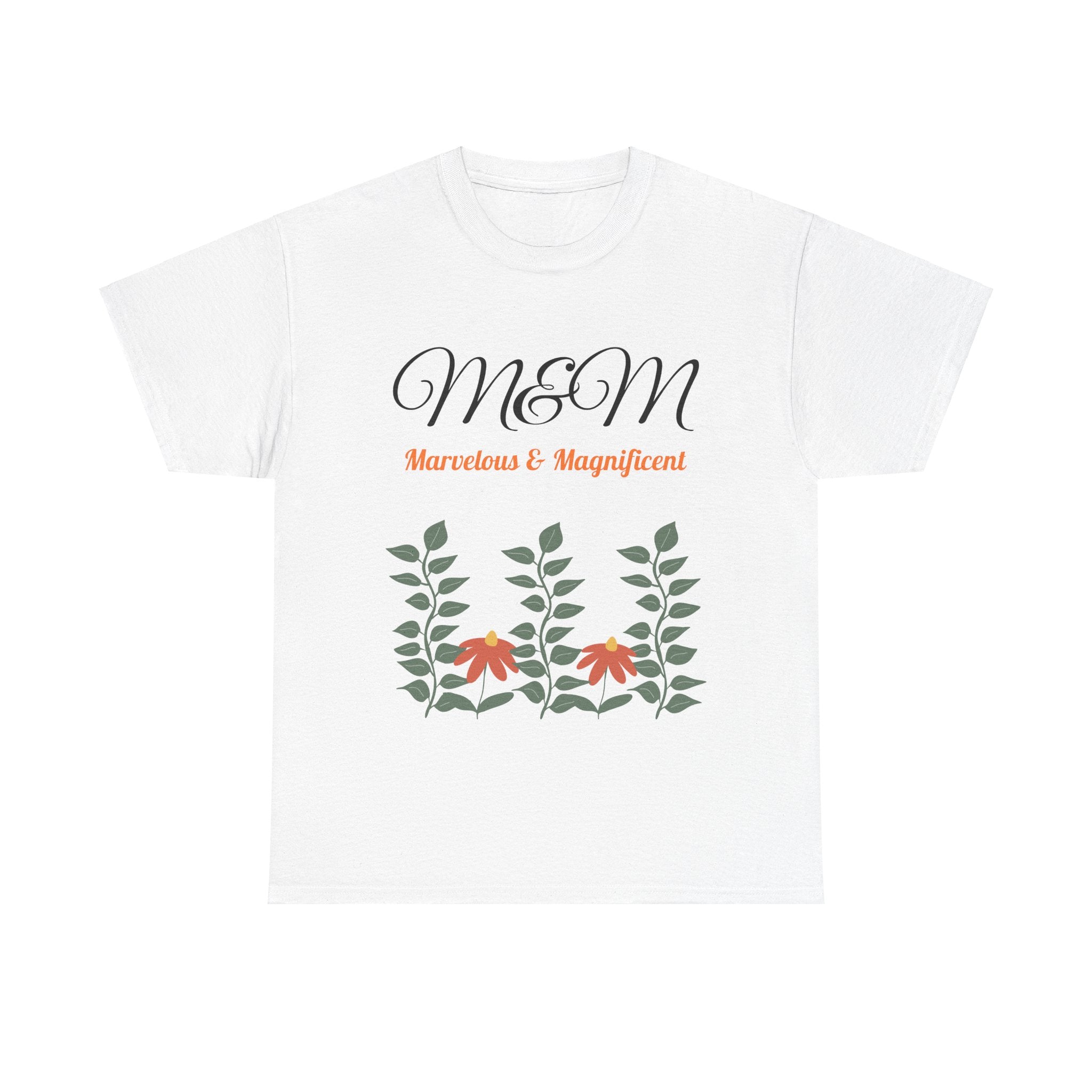 Flower Plant M&M Marvelous and Magnificent Female Tee - Heavy Cotton T-Shirt