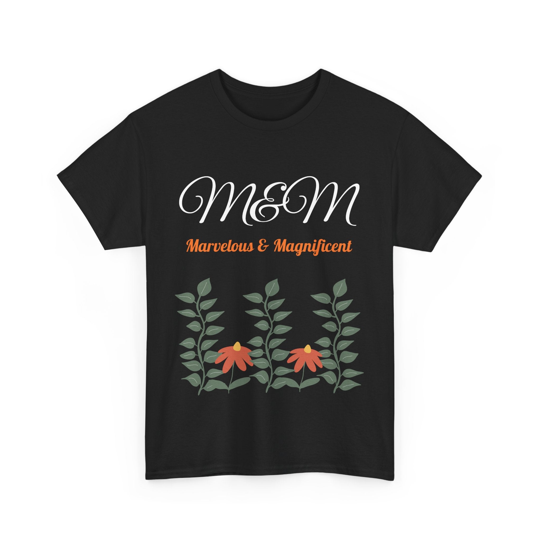 Flower Plant M&M Marvelous and Magnificent Female Tee - Heavy Cotton T-Shirt