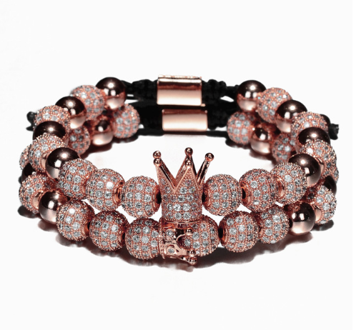 Luxurious bracelets with charms for men bracelet handmade jewelry woman&
