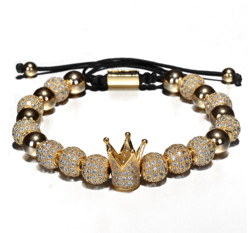 Luxurious bracelets with charms for men bracelet handmade jewelry woman&