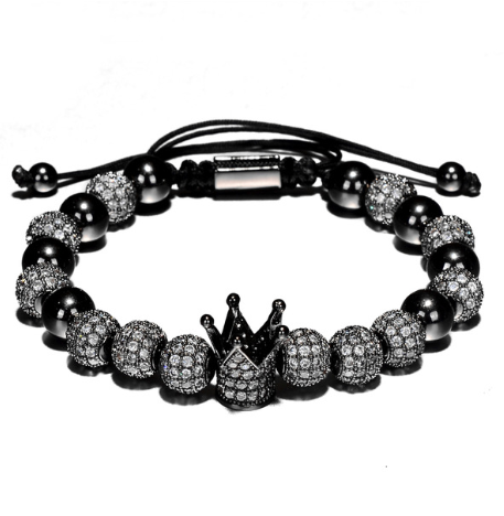 Luxurious bracelets with charms for men bracelet handmade jewelry woman&