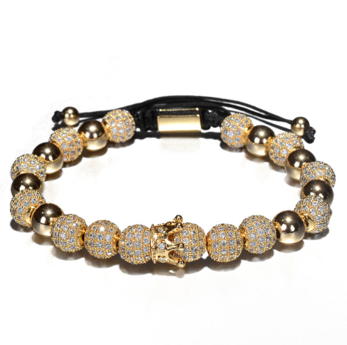 Luxurious bracelets with charms for men bracelet handmade jewelry woman&