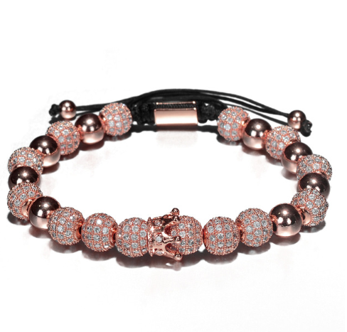 Luxurious bracelets with charms for men bracelet handmade jewelry woman&