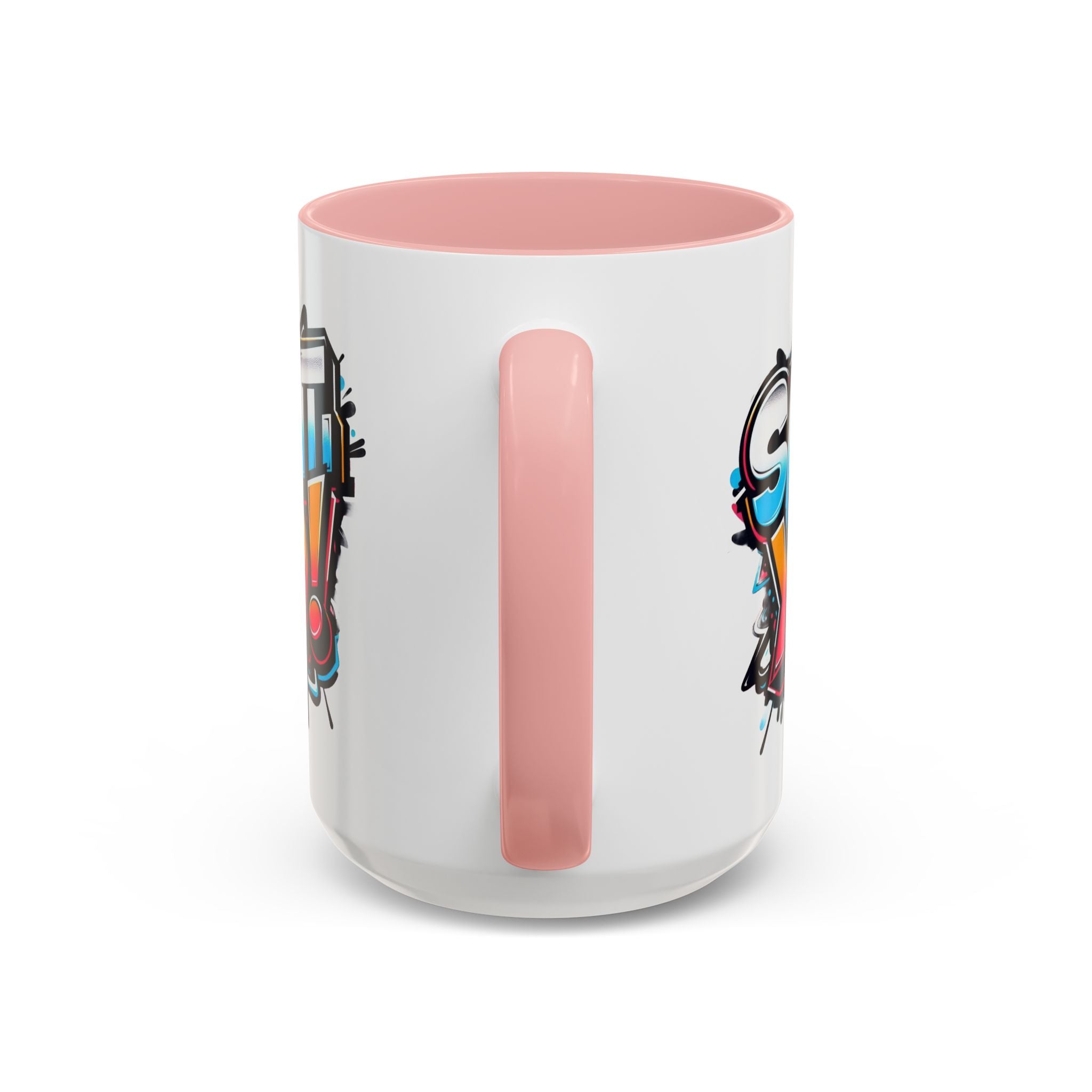 Say It Yo Grafitti Mug Accent Coffee Mug (15oz)