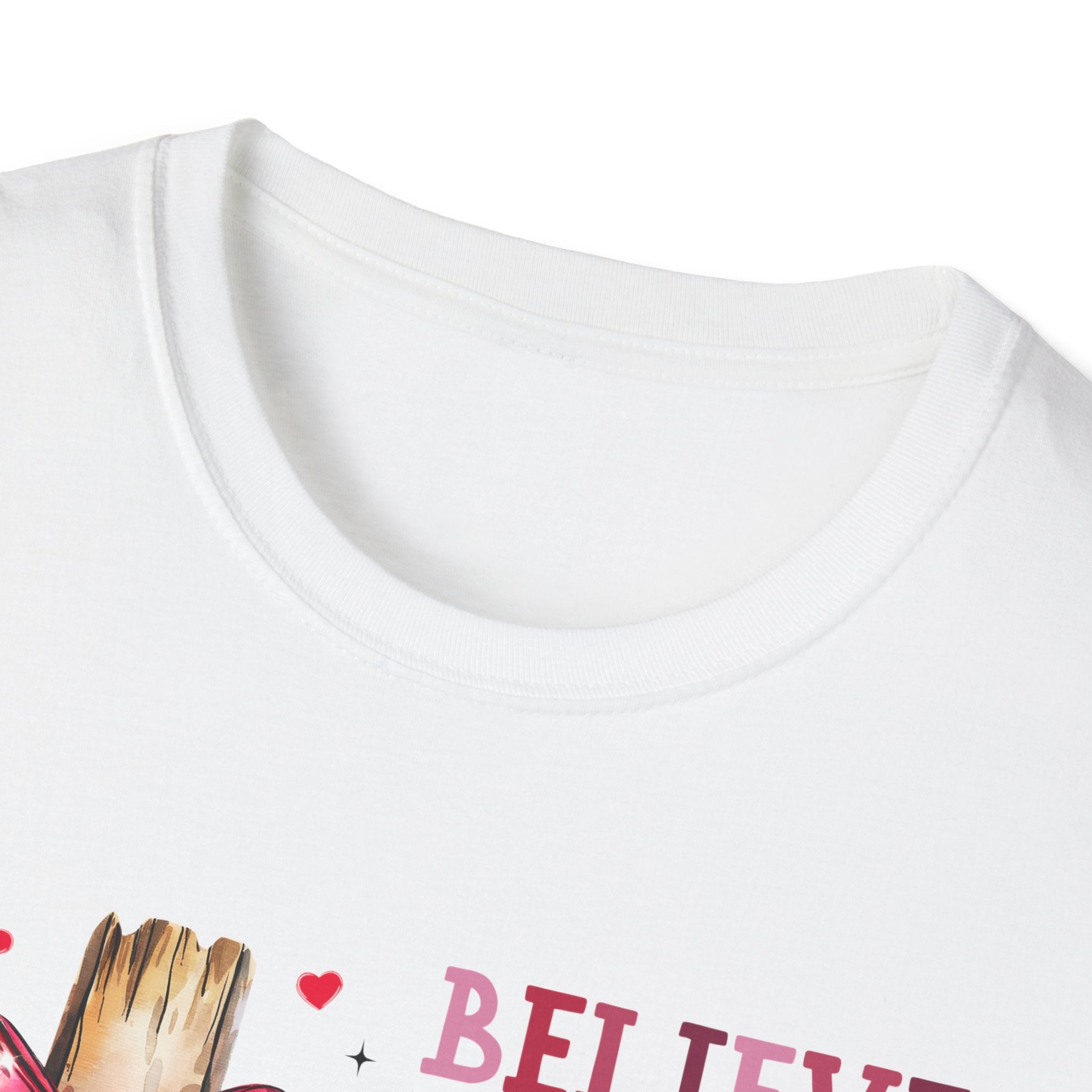 Believe Trust Hope Women Softstyle T-Shirt - Inspirational Tee for Her, Unisex Cotton Shirt, Trust Hope Shirt, Faith Graphic Tee,