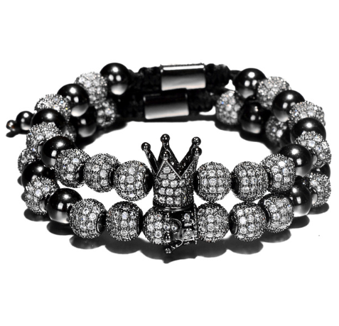 Luxurious bracelets with charms for men bracelet handmade jewelry woman&