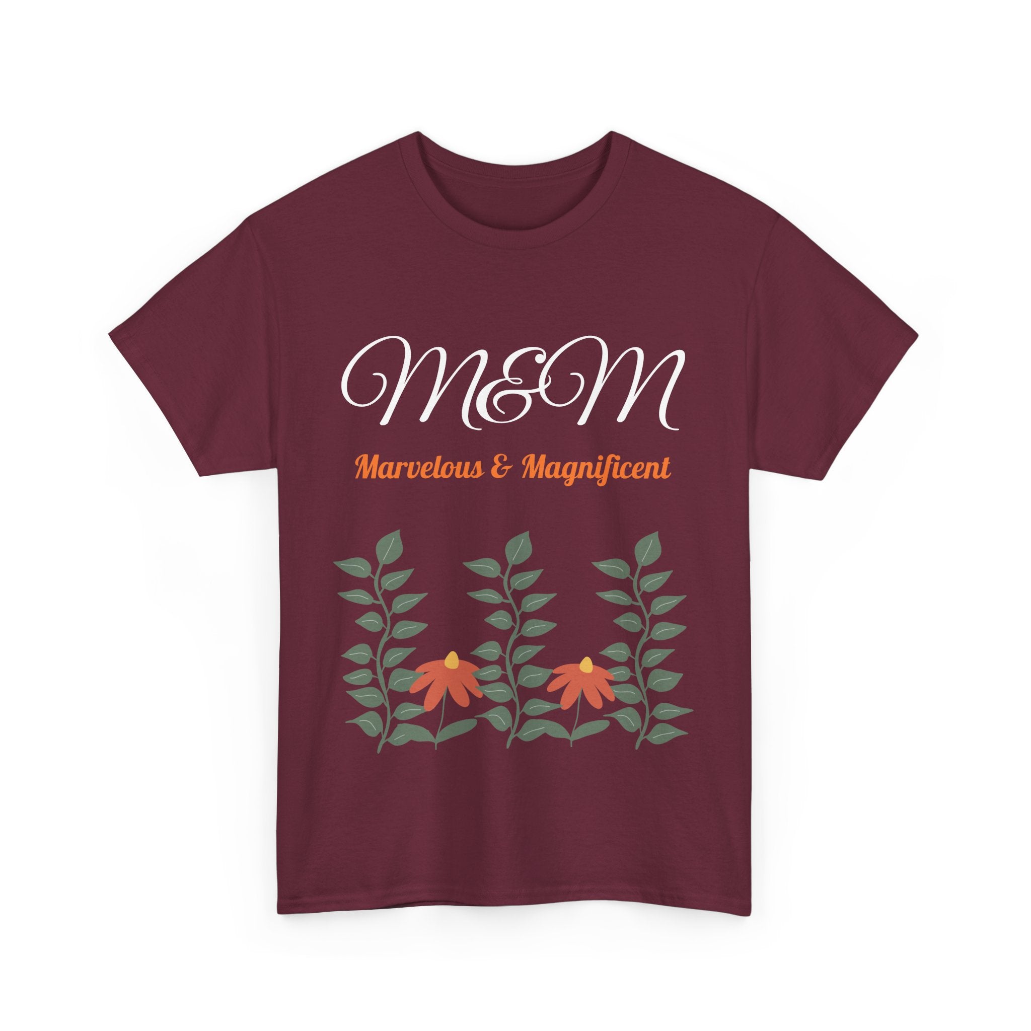 Flower Plant M&M Marvelous and Magnificent Female Tee - Heavy Cotton T-Shirt