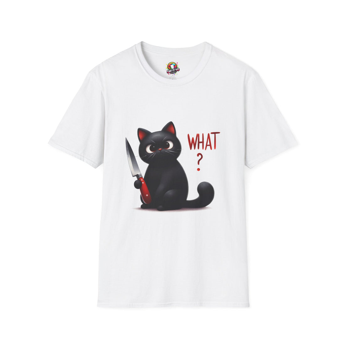 Cat Graphic T-Shirt - &