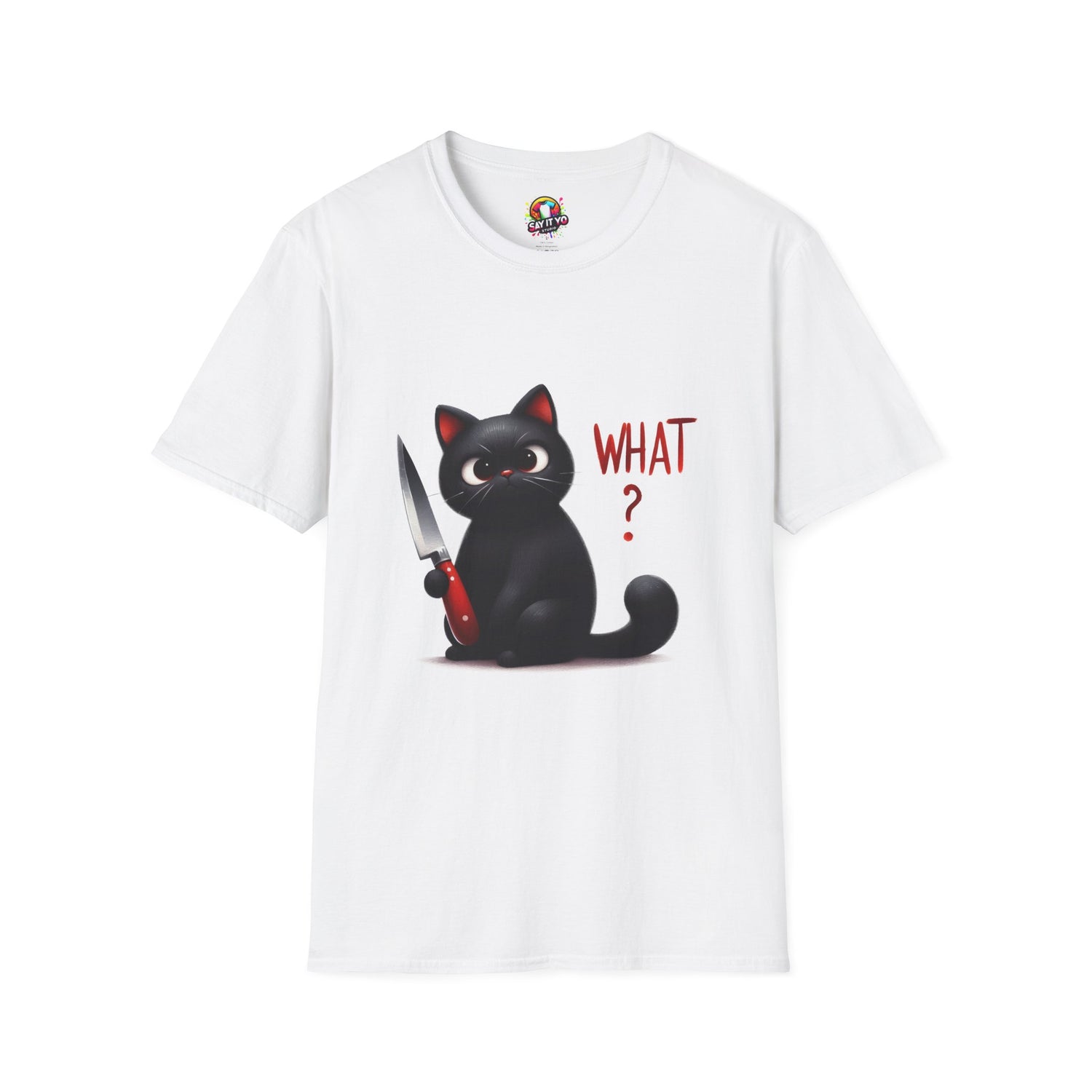 Cat Graphic T-Shirt - &