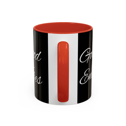 Good Energy Good Vibes Tree Coffee Mug (11 oz)