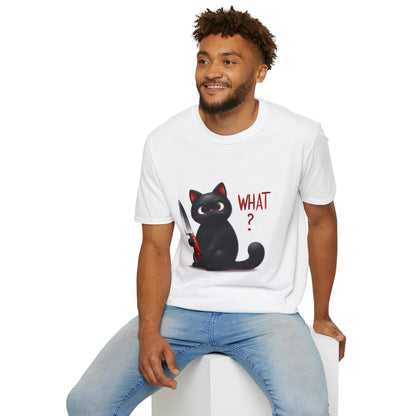 Cat Graphic T-Shirt - &