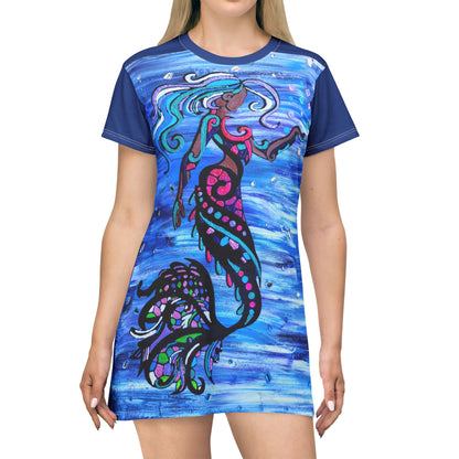 Mermaid Magic T-Shirt Dress