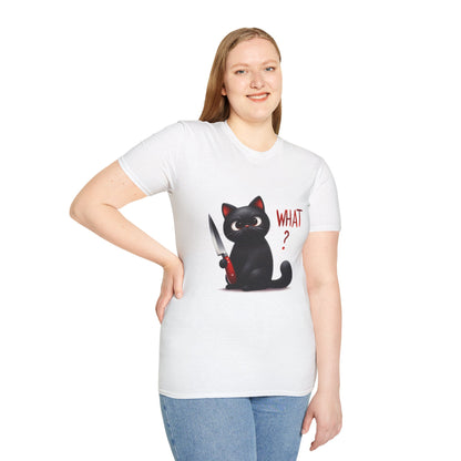 Cat Graphic T-Shirt - &