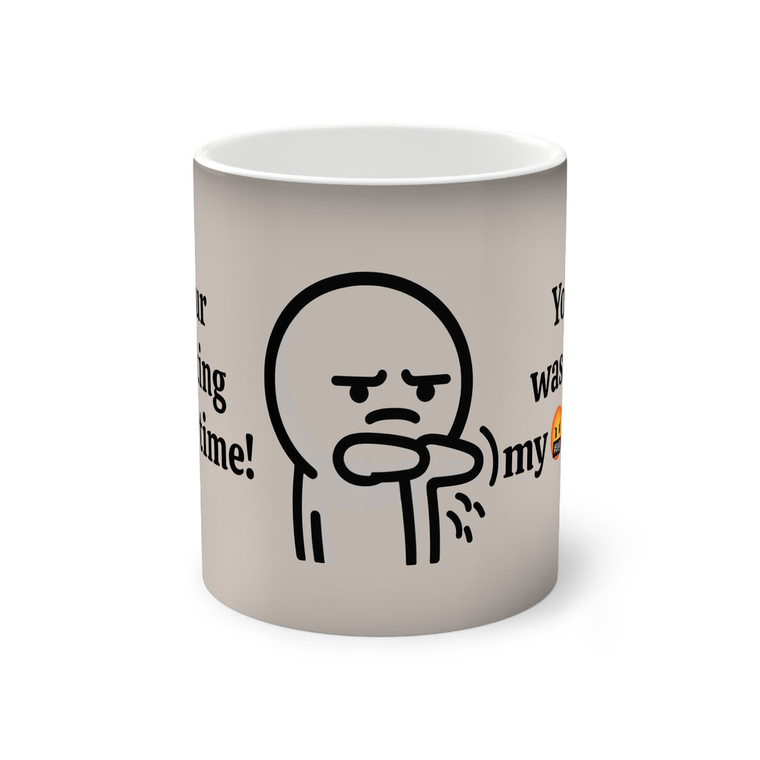 Wasting My Time Color-Changing Mug, 11oz