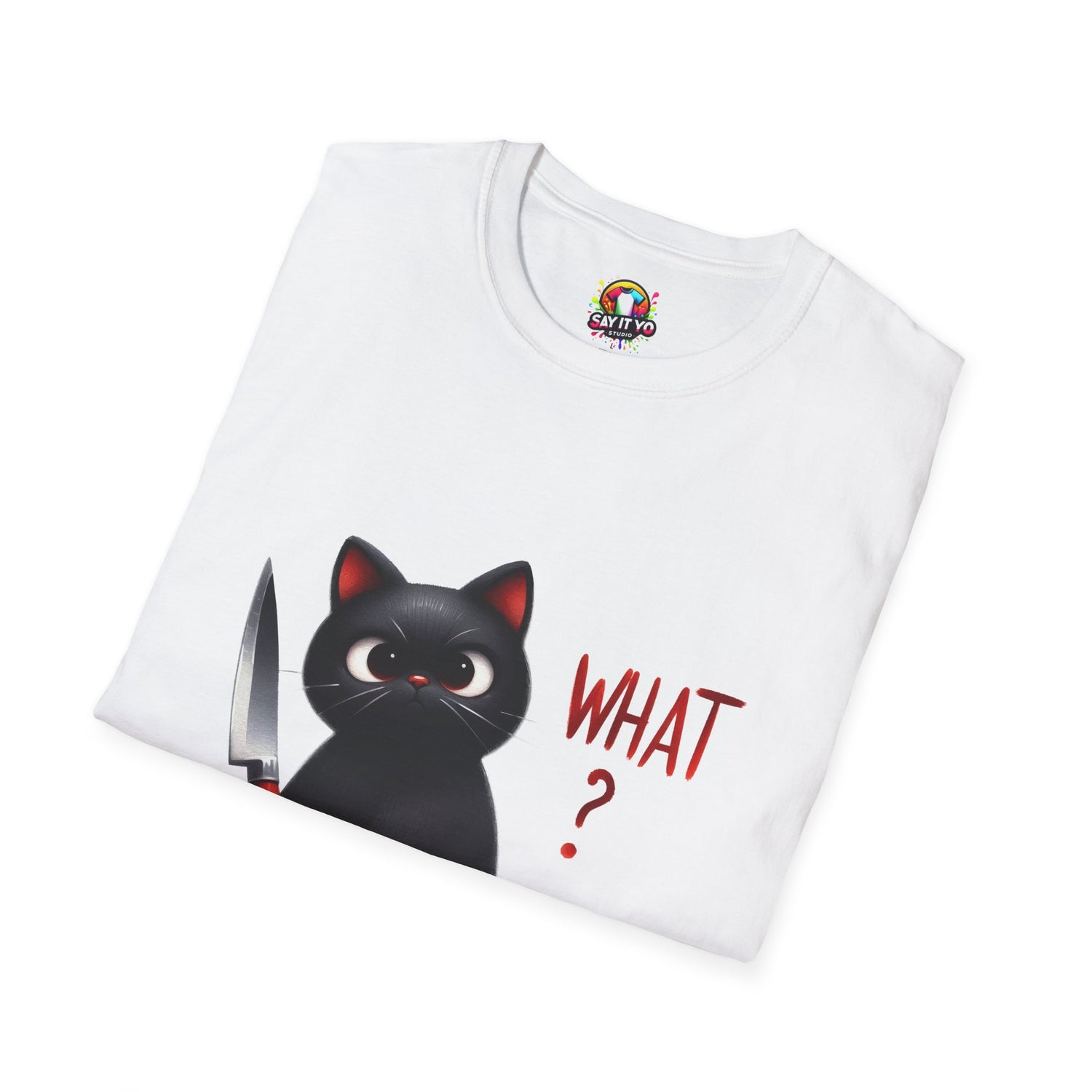 Cat Graphic T-Shirt - &