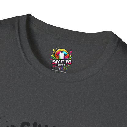 Funny Cat Graphic T-Shirt - &quot;Judging You Silently&quot;