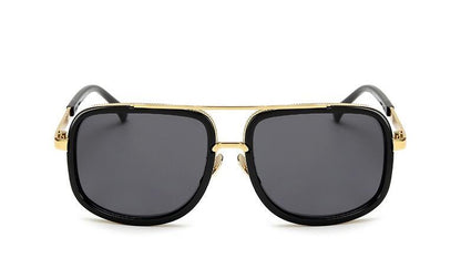 Flat Top Hot Square Sunglasses Mens Super Star Eyewear