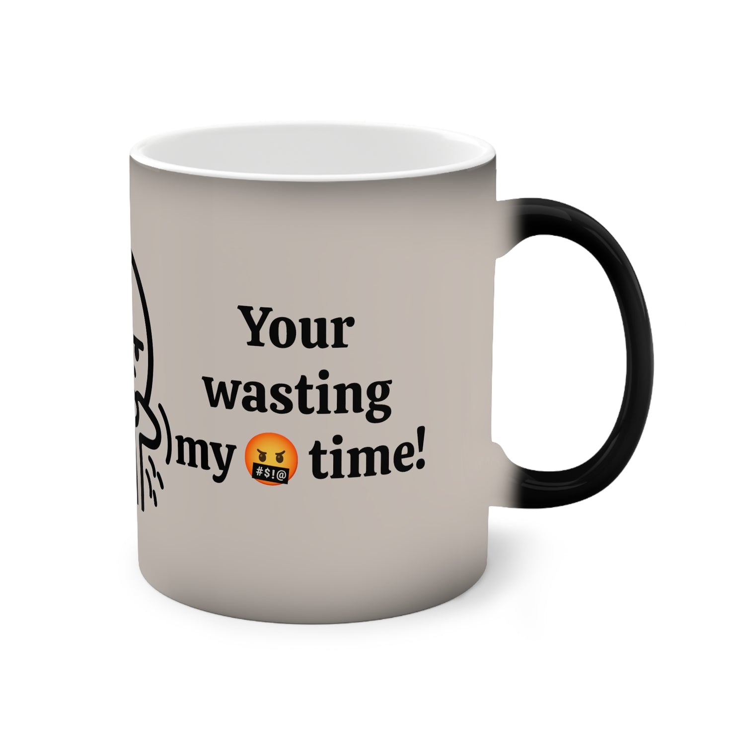 Wasting My Time Color-Changing Mug, 11oz