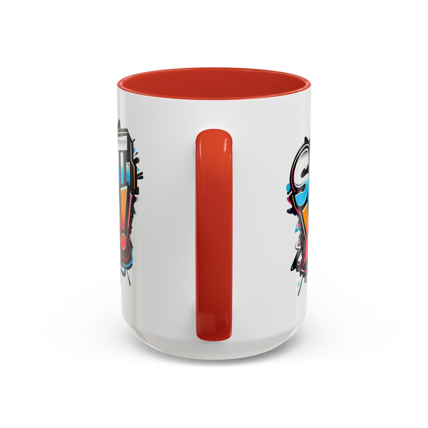 Say It Yo Grafitti Mug Accent Coffee Mug (15oz)