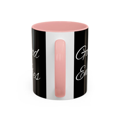 Good Energy Good Vibes Tree Coffee Mug (11 oz)