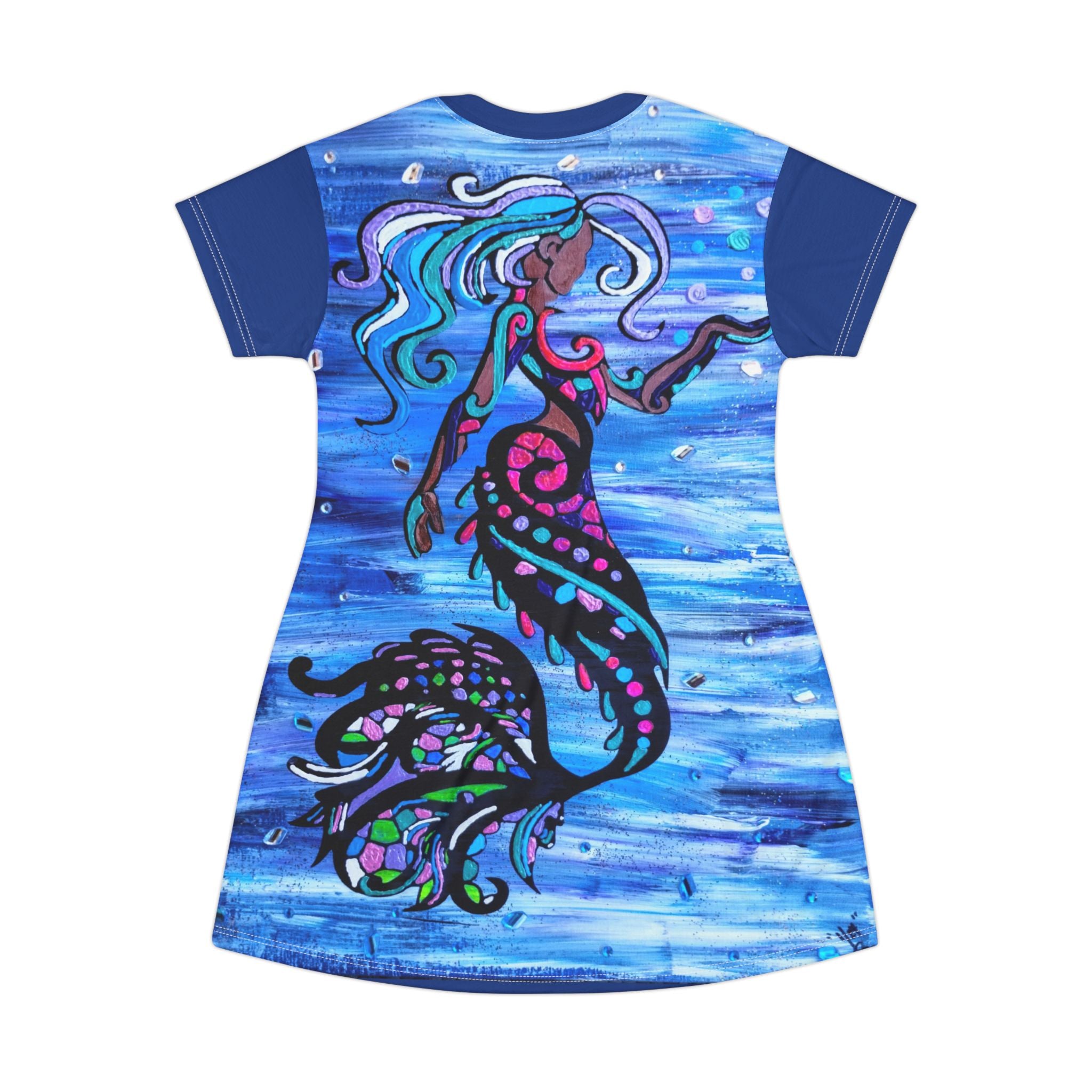 Mermaid Magic T-Shirt Dress