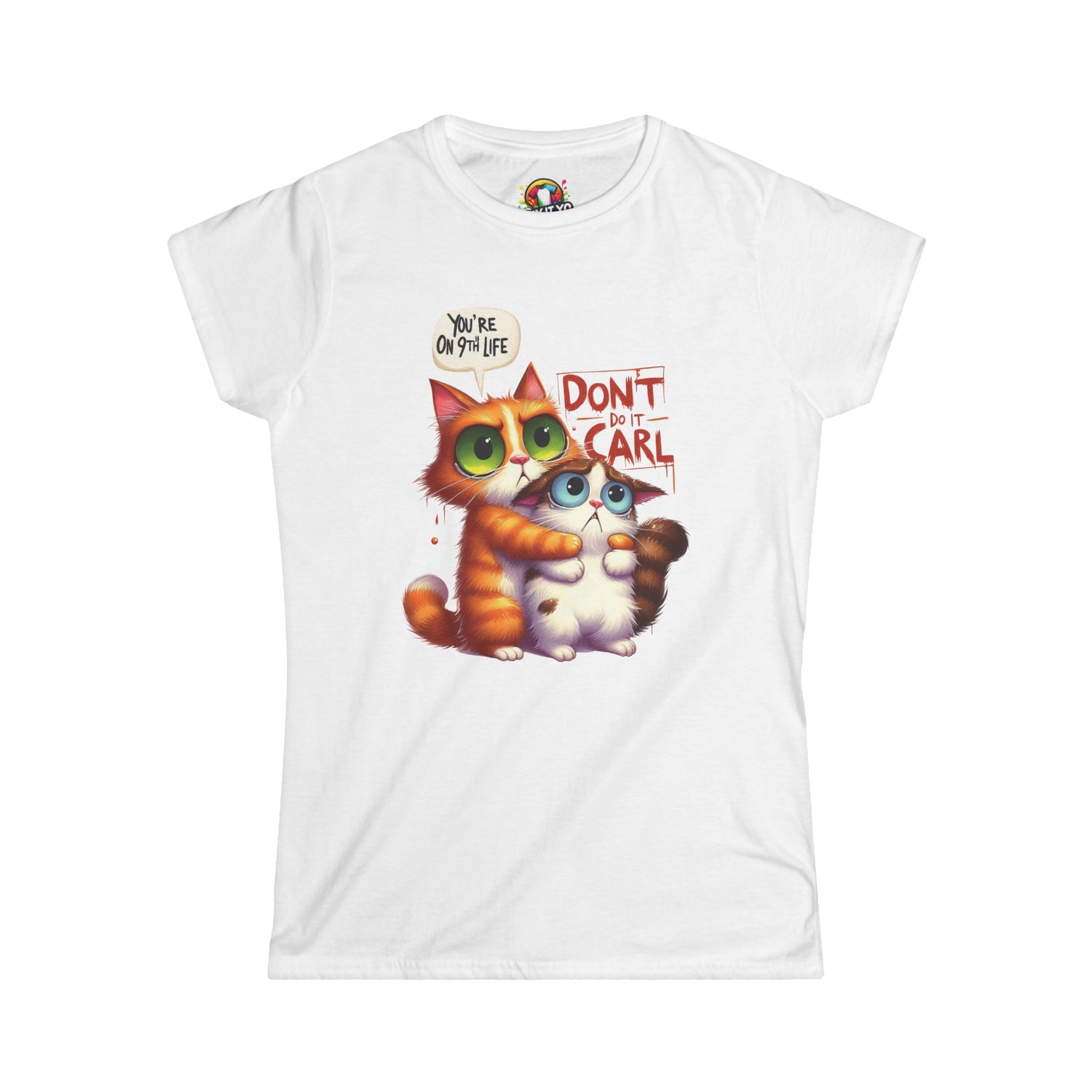 Funny Cat Graphic Tee – &quot;You&