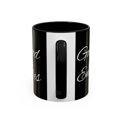 Good Energy Good Vibes Tree Coffee Mug (11 oz)