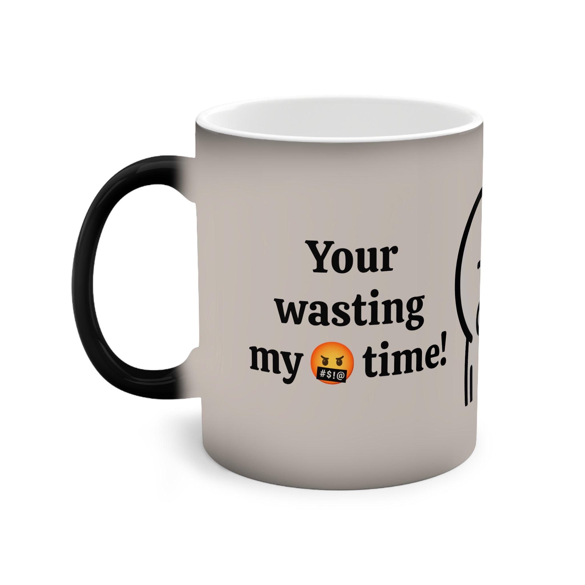 Wasting My Time Color-Changing Mug, 11oz