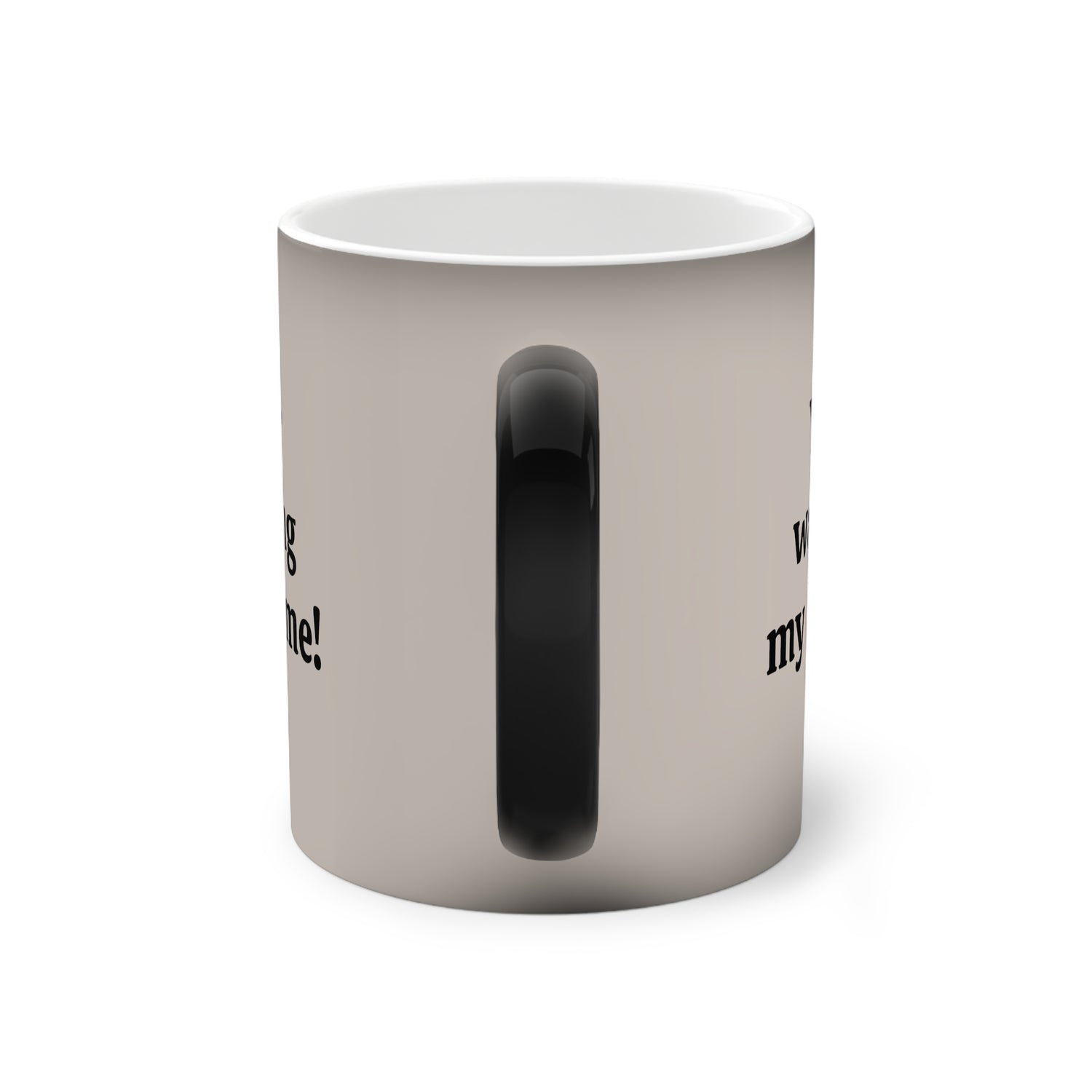 Wasting My Time Color-Changing Mug, 11oz