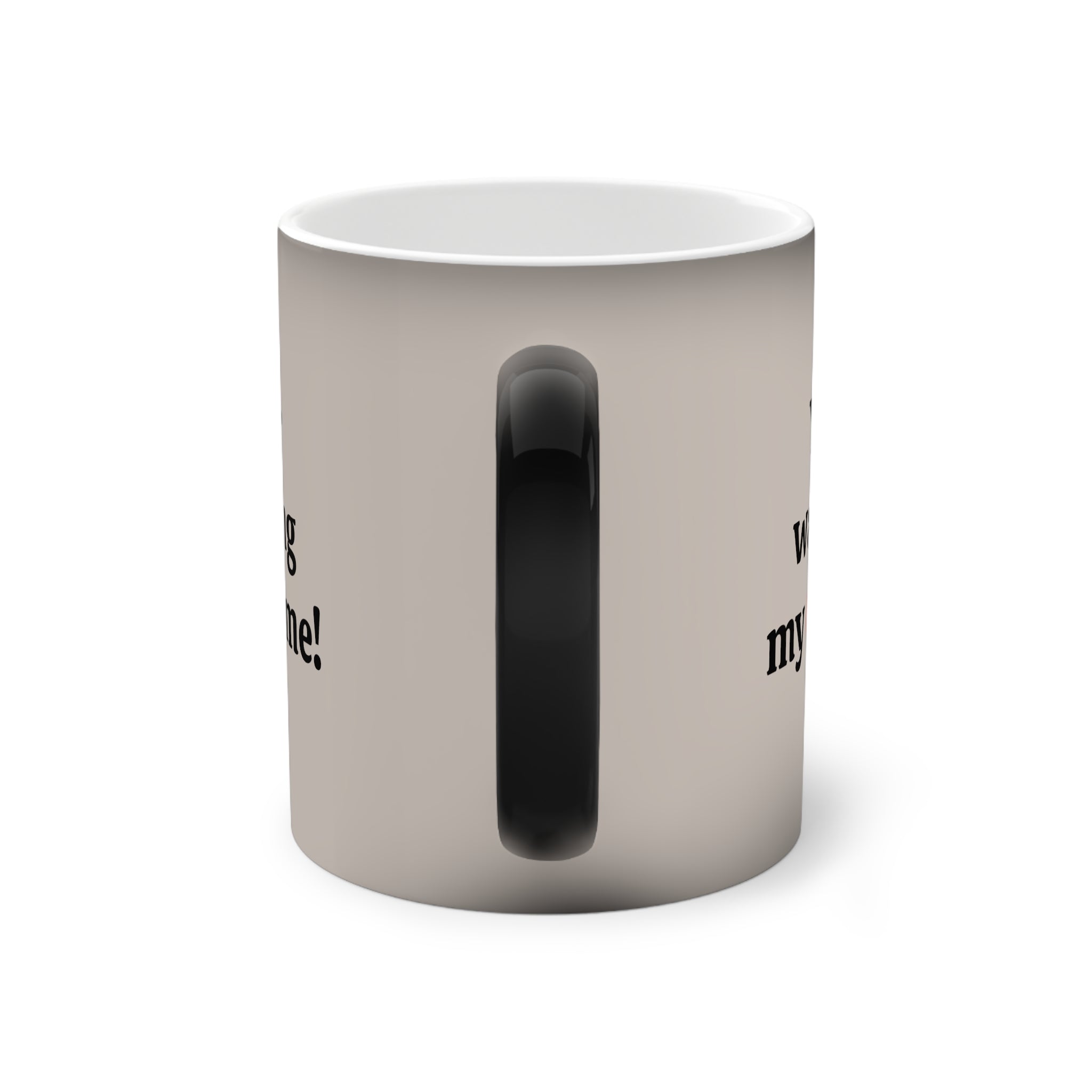Wasting My Time Color-Changing Mug, 11oz