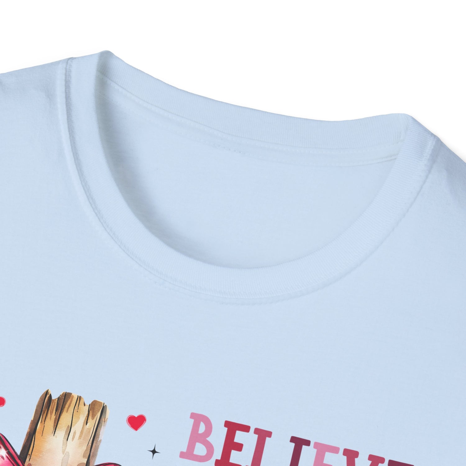 Believe Trust Hope Women Softstyle T-Shirt - Inspirational Tee for Her, Unisex Cotton Shirt, Trust Hope Shirt, Faith Graphic Tee,