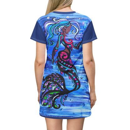 Mermaid Magic T-Shirt Dress