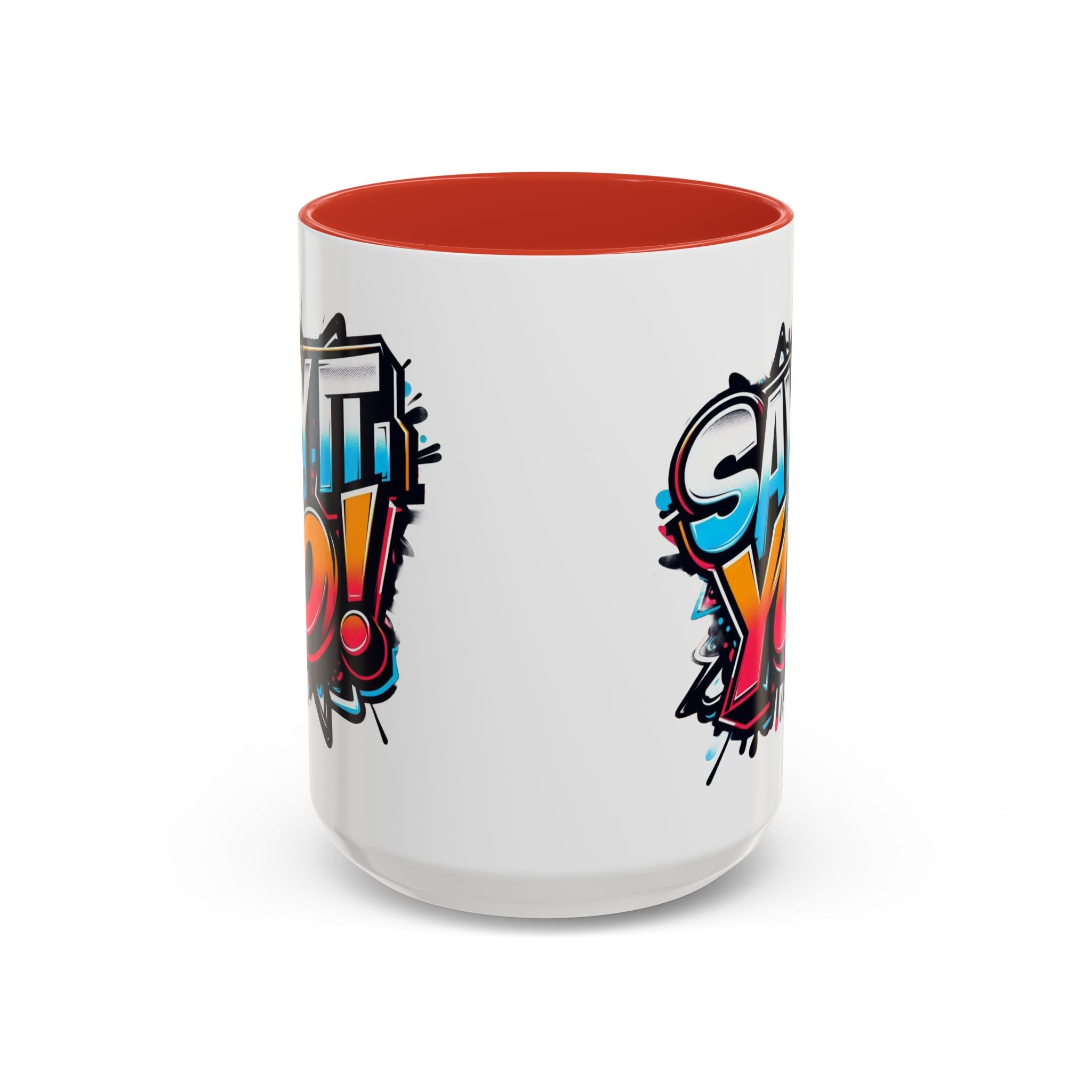 Say It Yo Grafitti Mug Accent Coffee Mug (15oz)