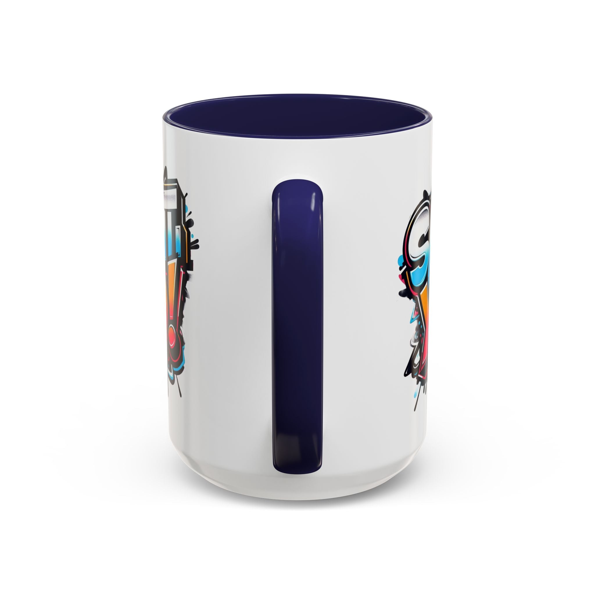 Say It Yo Grafitti Mug Accent Coffee Mug (15oz)