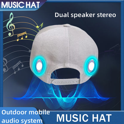 Bluetooth Music Hat Music Listening